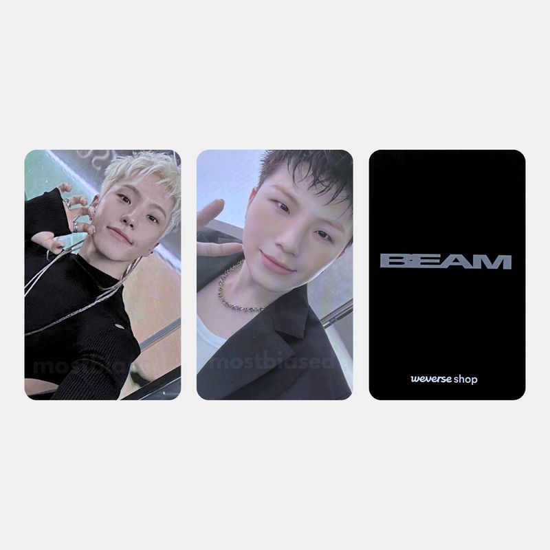 SEVENTEEN HOSHI X WOOZI BEAM WEVERSE POB