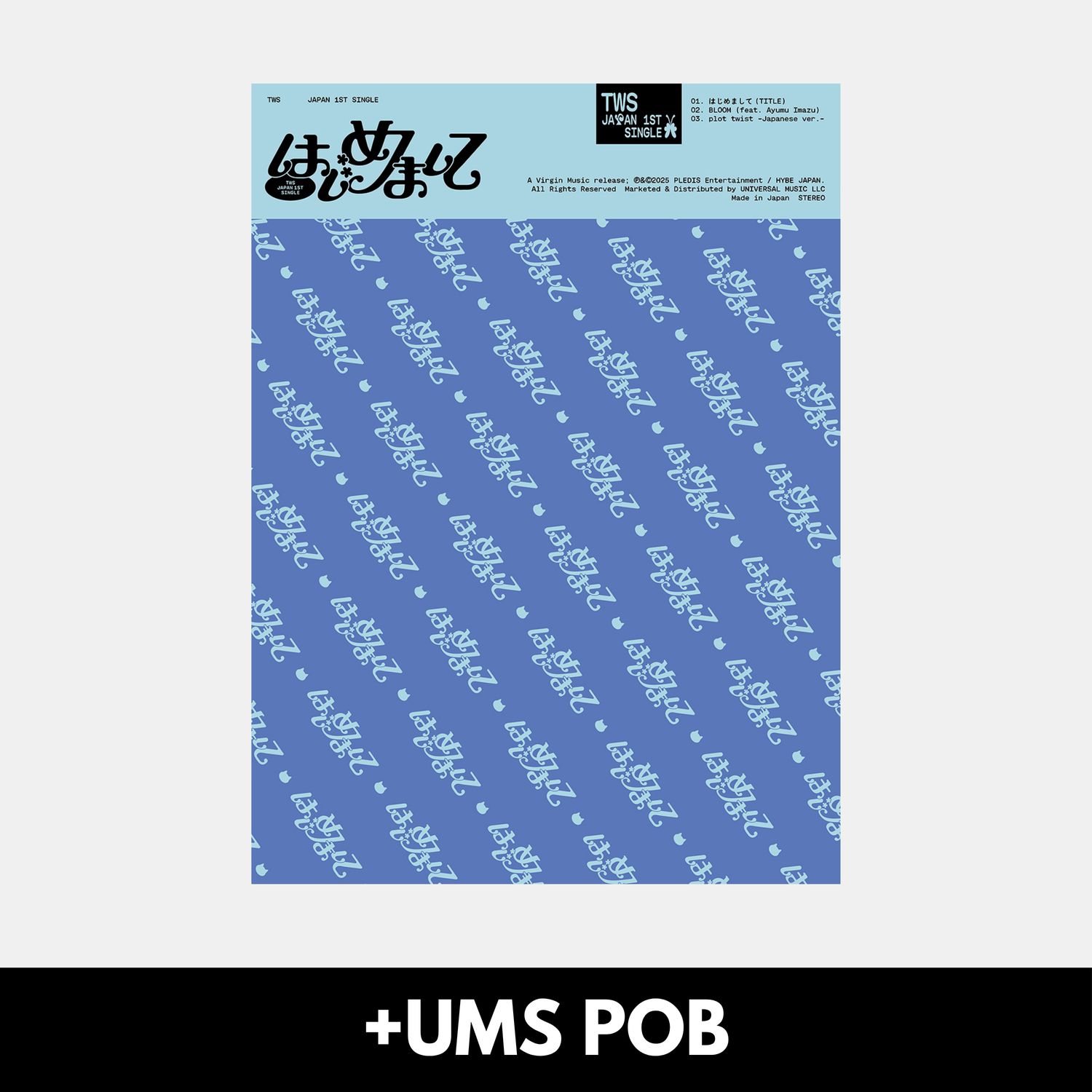 TWS はじめまして (Hajimemashite) - Limited A + UMS POB