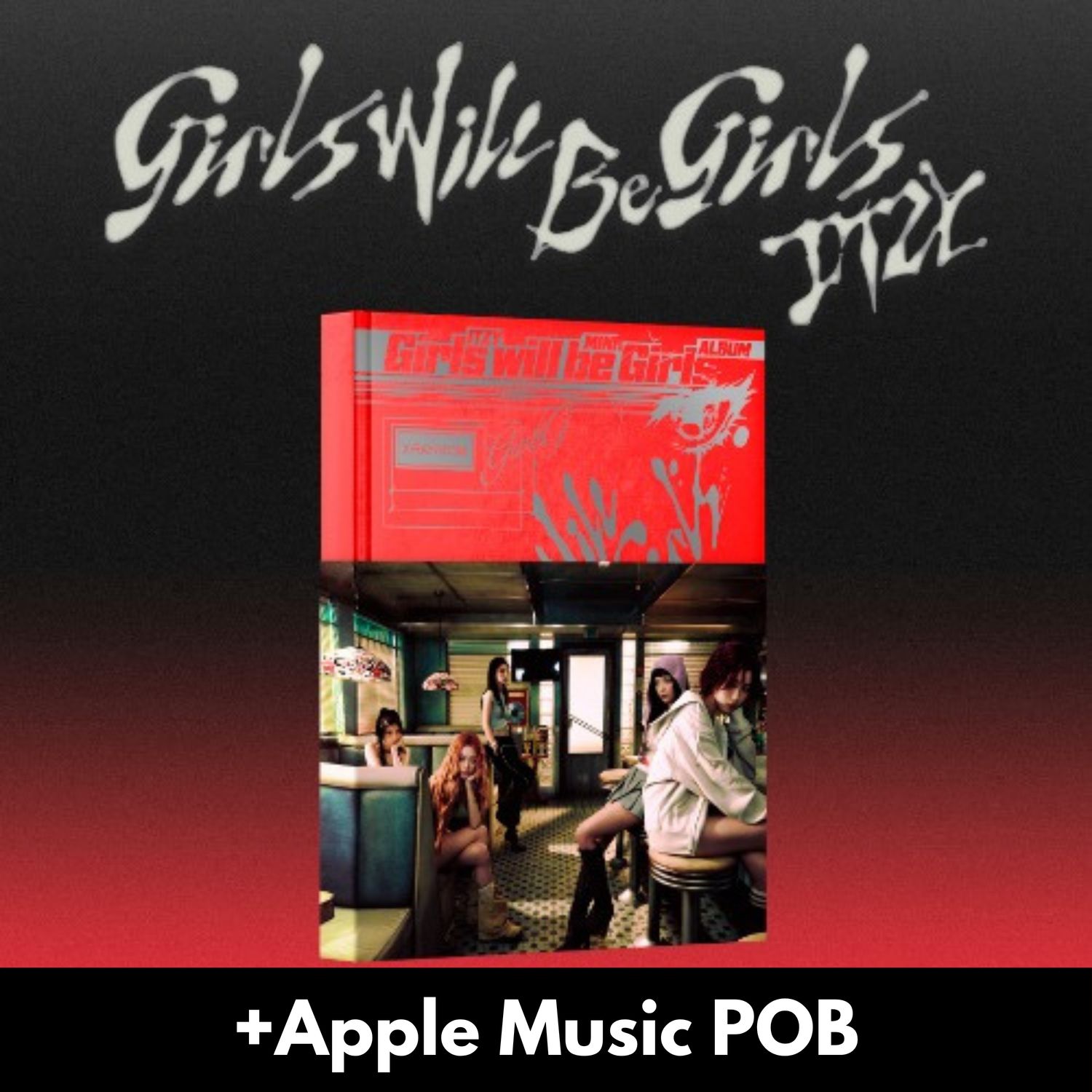 ITZY Girls Will Be Girls - Photobook + Apple Music POB