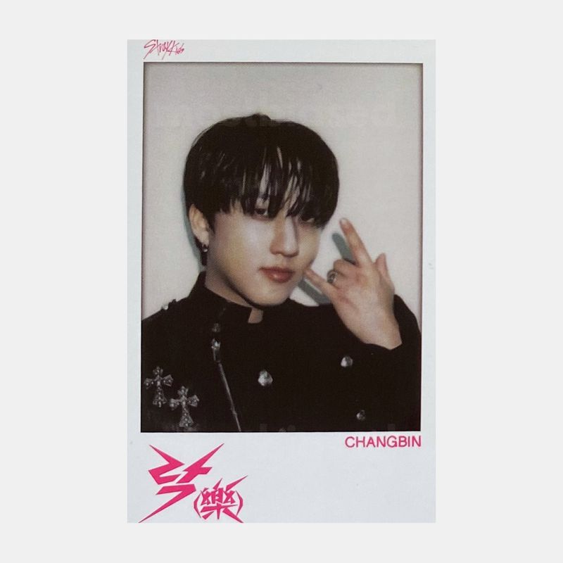 樂-STAR (ROCKSTAR) Soundwave Luckydraw - Stray Kids CHANGBIN