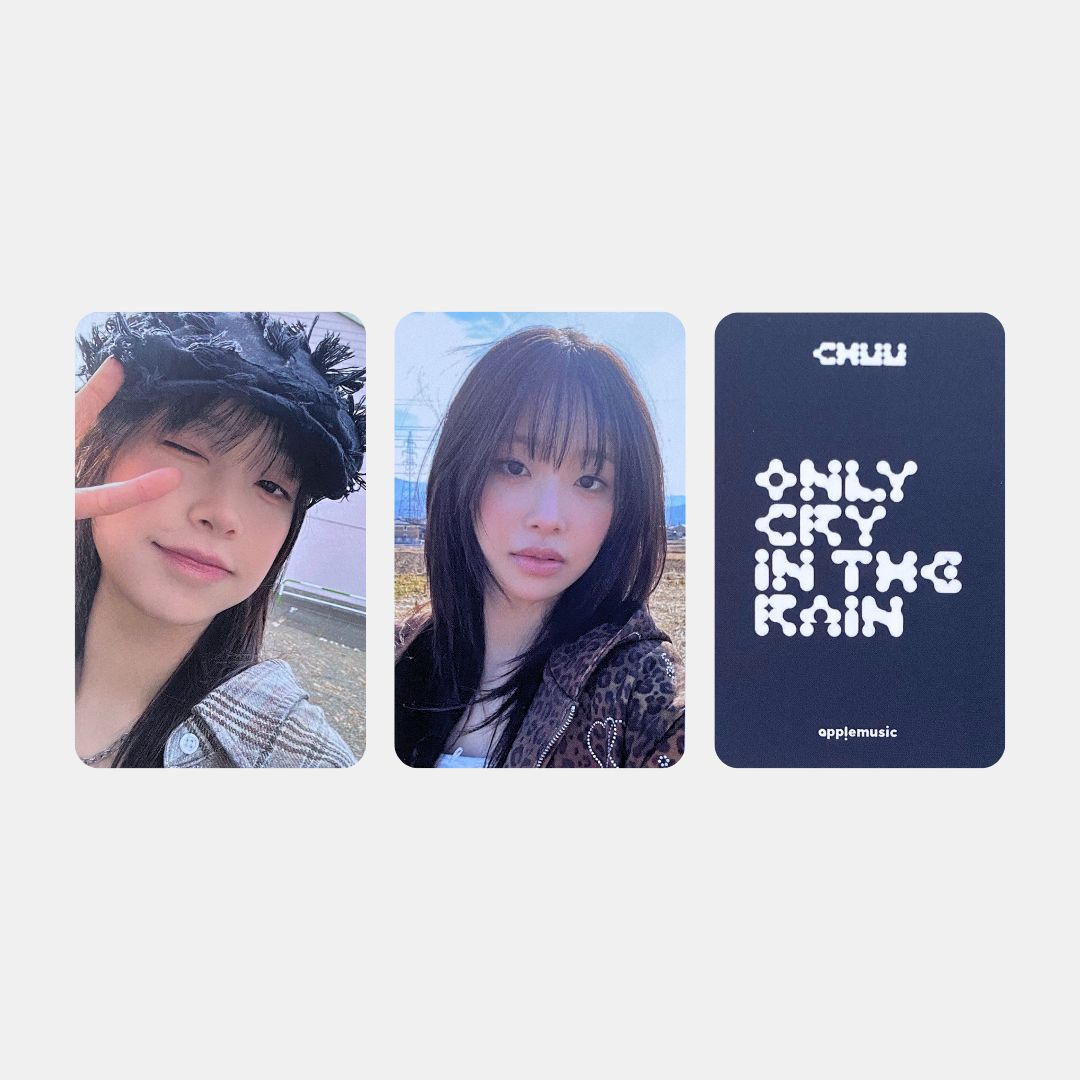 CHUU Only cry in the rain Apple Music POB