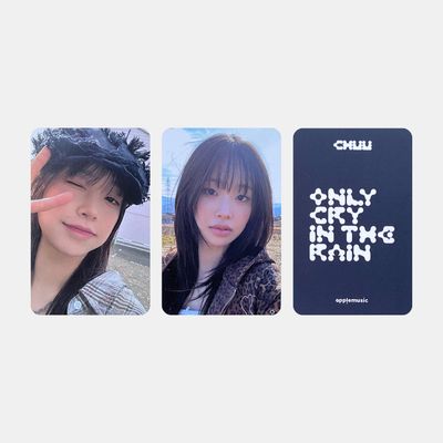 CHUU Only cry in the rain Apple Music POB