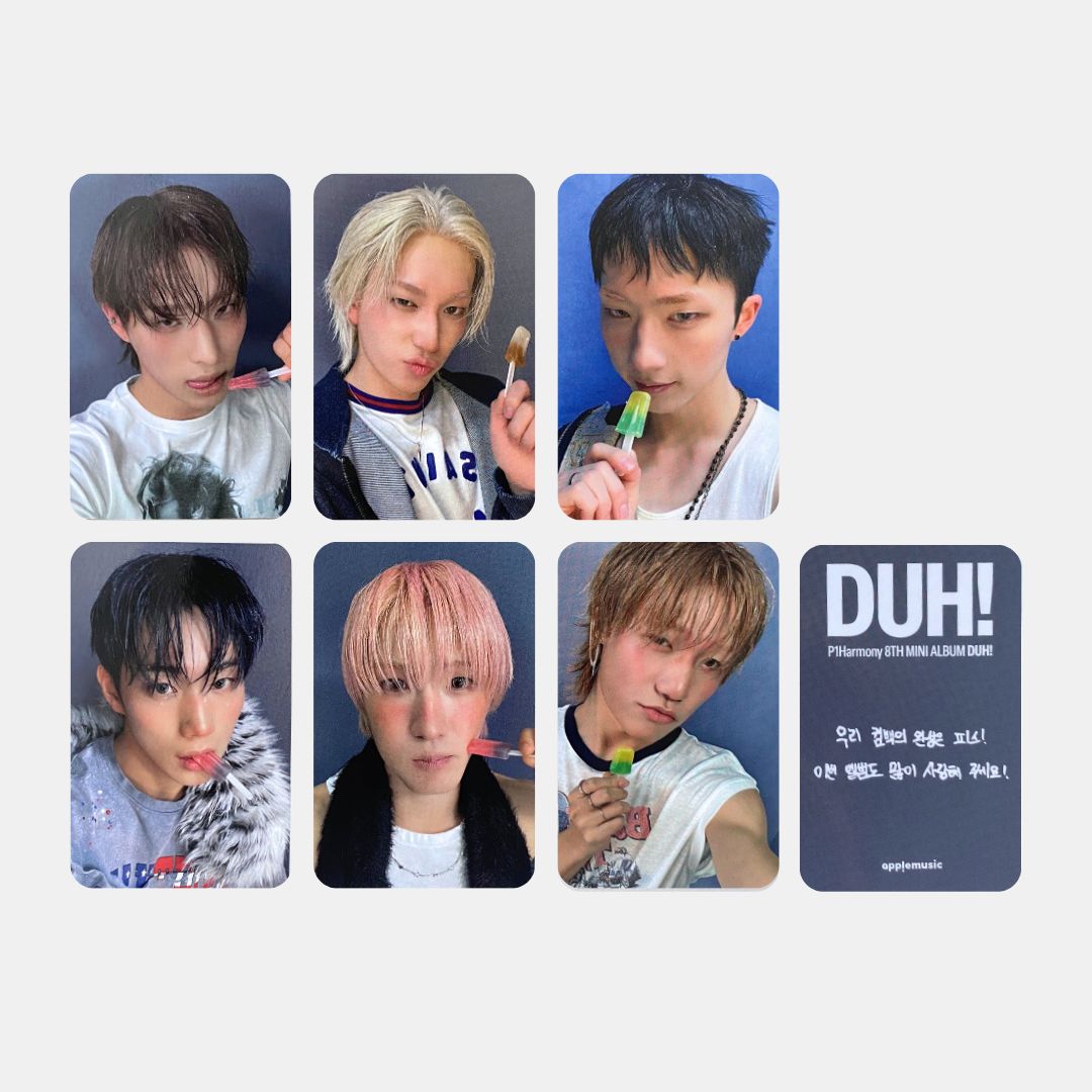 P1Harmony DUH! Apple Music Luckydraw