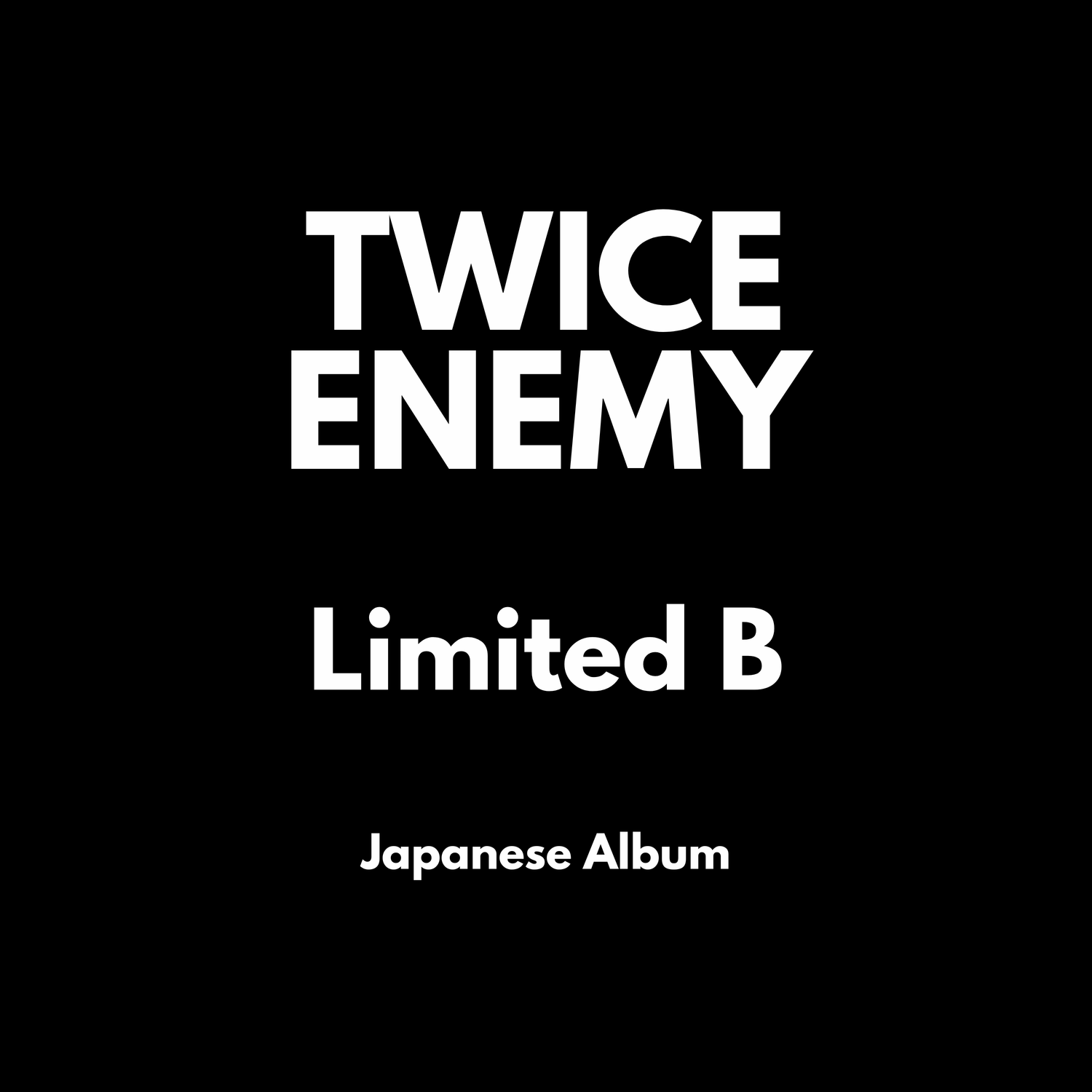 TWICE ENEMY - Limited B