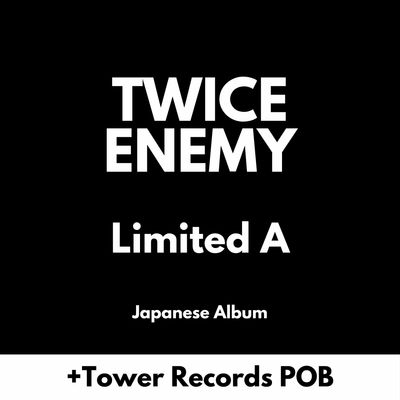 TWICE ENEMY - Limited A + Tower Records POB