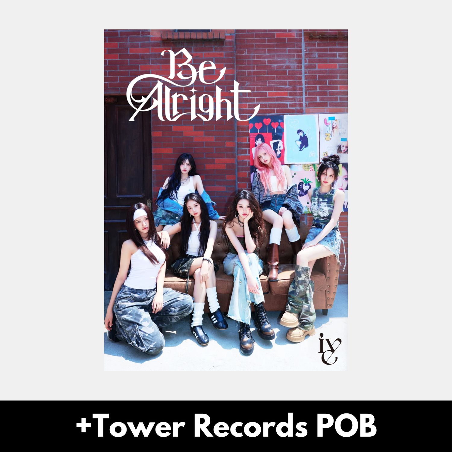 IVE Be Alright - Limited I + Tower Records POB