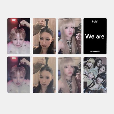 i-dle We are Weverse POB