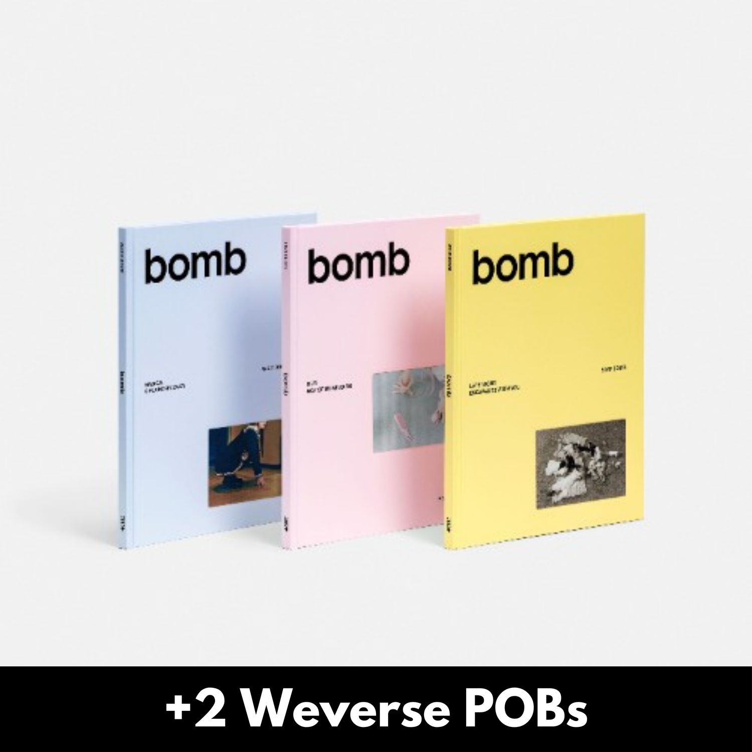 ILLIT bomb - Random Photobook + Weverse POBs