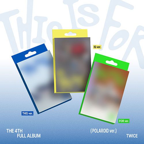 TWICE THIS IS FOR - Random Polaroid + mostbiased POB