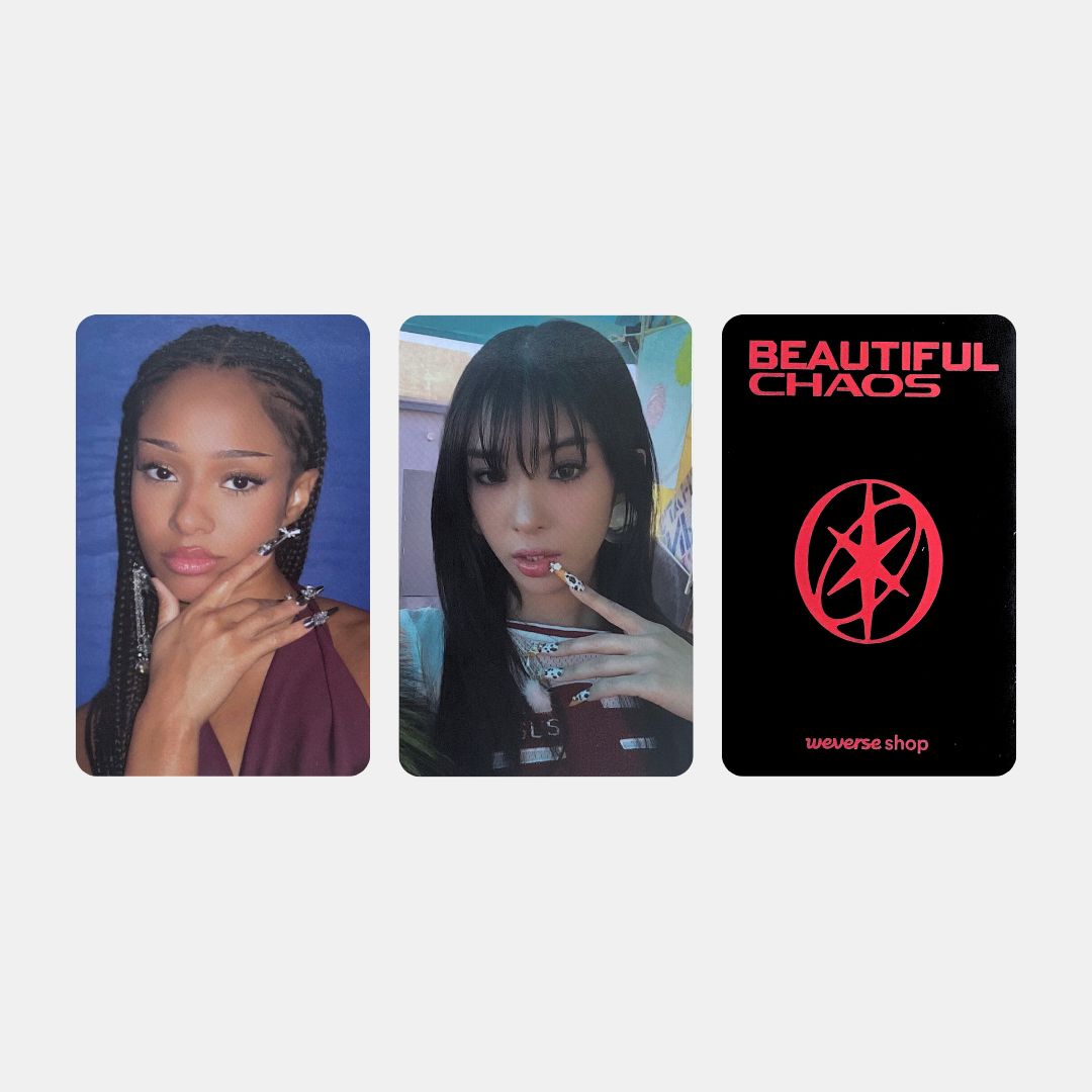 KATSEYE BEAUTIFUL CHAOS Weverse POB