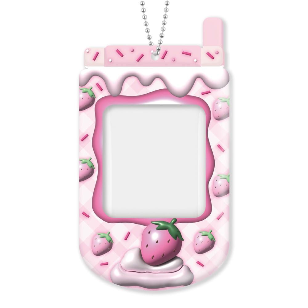 Strawberry Cream Phone Photocard Holder