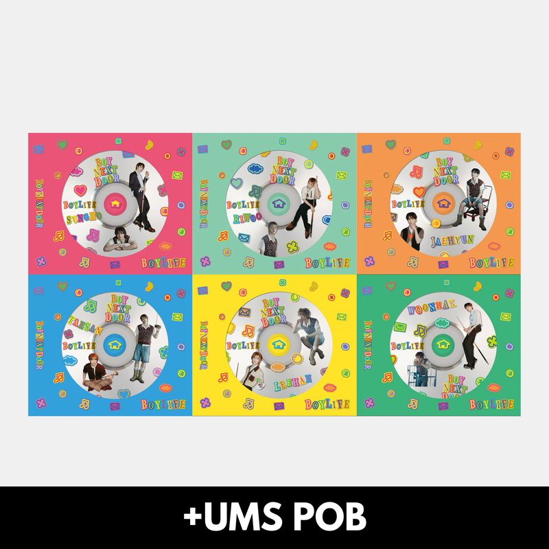 BOYNEXTDOOR BOYLIFE - Member Solo Jacket + UMS POB