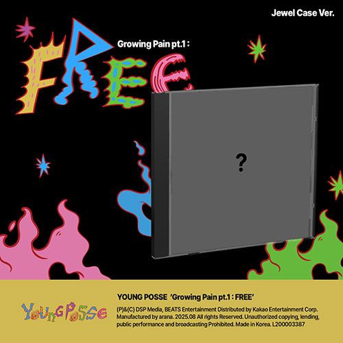 YOUNG POSSE Growing Pain pt.1 : FREE - Jewel Case