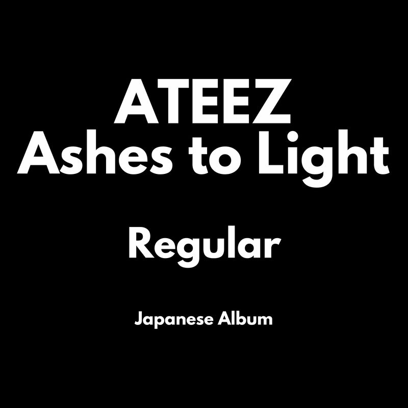 ATEEZ Ashes to Light - Regular