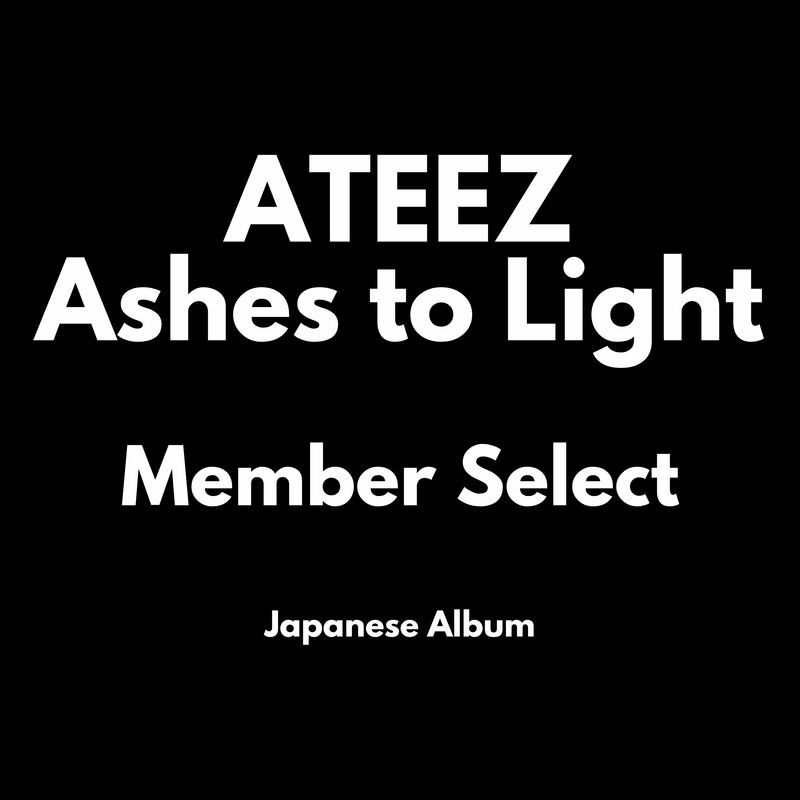 ATEEZ Ashes to Light - Member Select