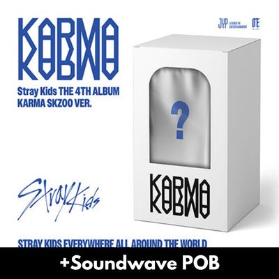 Stray Kids KARMA - Random SKZOO + Soundwave POB