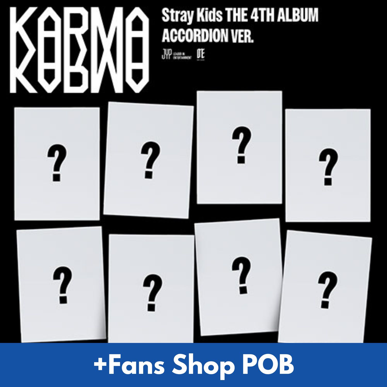 Stray Kids KARMA - Random Accordion + Fans Shop POB
