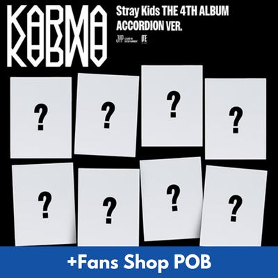Stray Kids KARMA - Random Accordion + Fans Shop POB