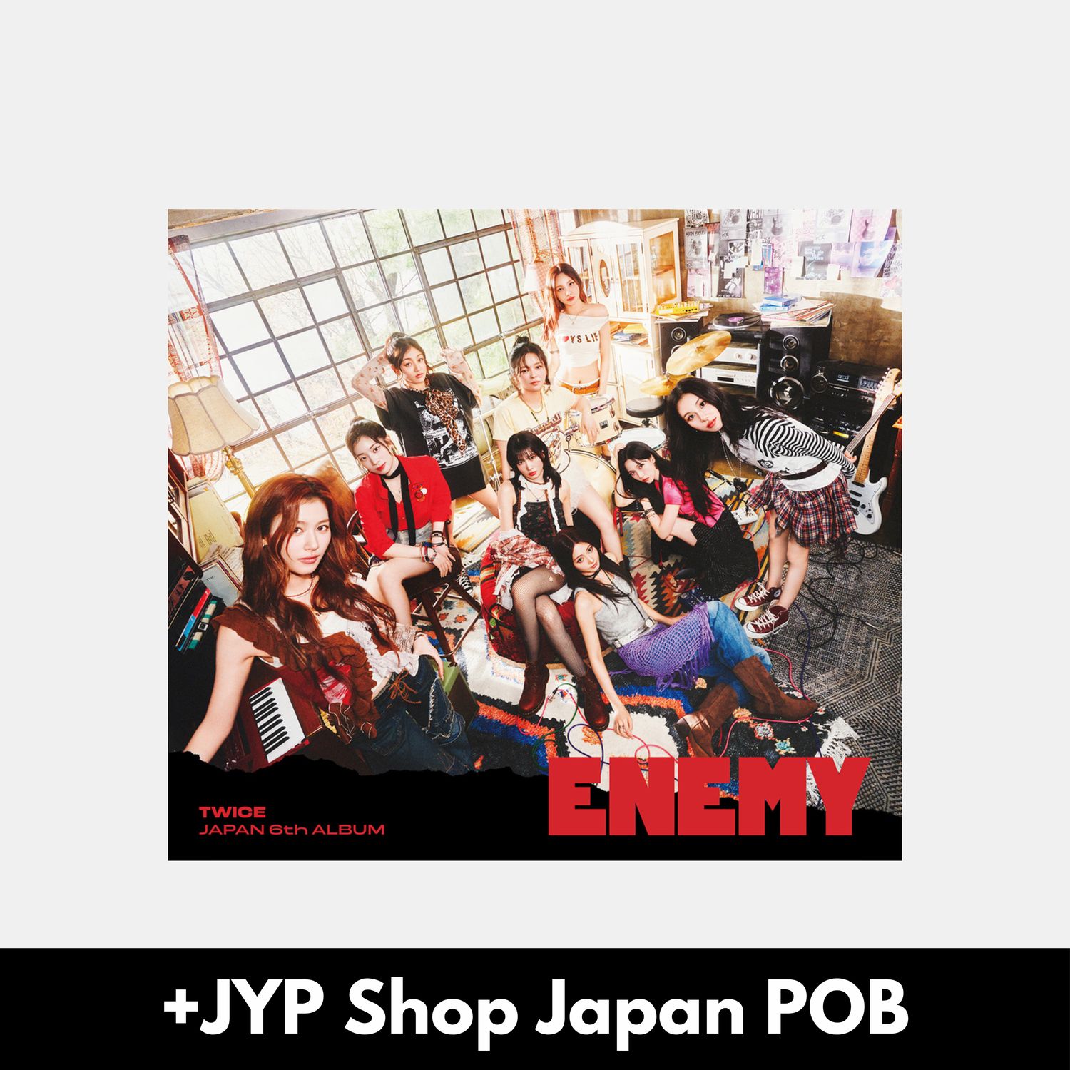 TWICE ENEMY - Limited A + JYP Shop Japan POB