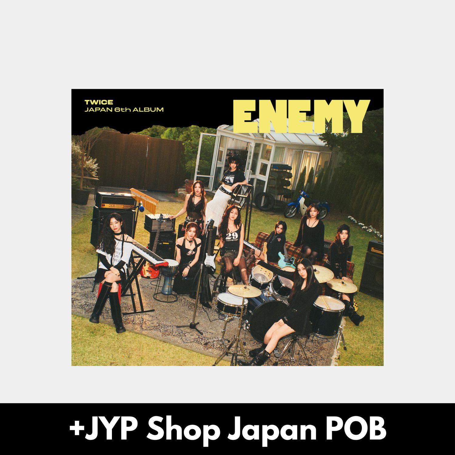 TWICE ENEMY - Limited B + JYP Shop Japan POB