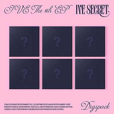 IVE IVE SECRET - Random Digipack + mostbiased POB
