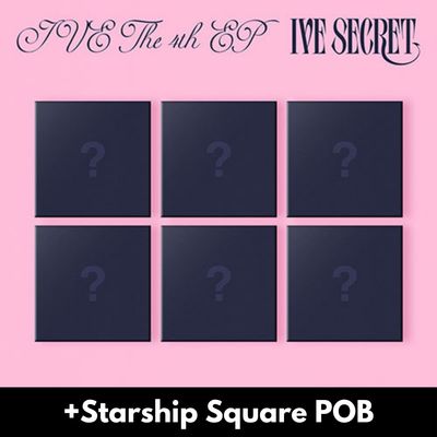 IVE IVE SECRET - Random Digipack + Starship Square POB