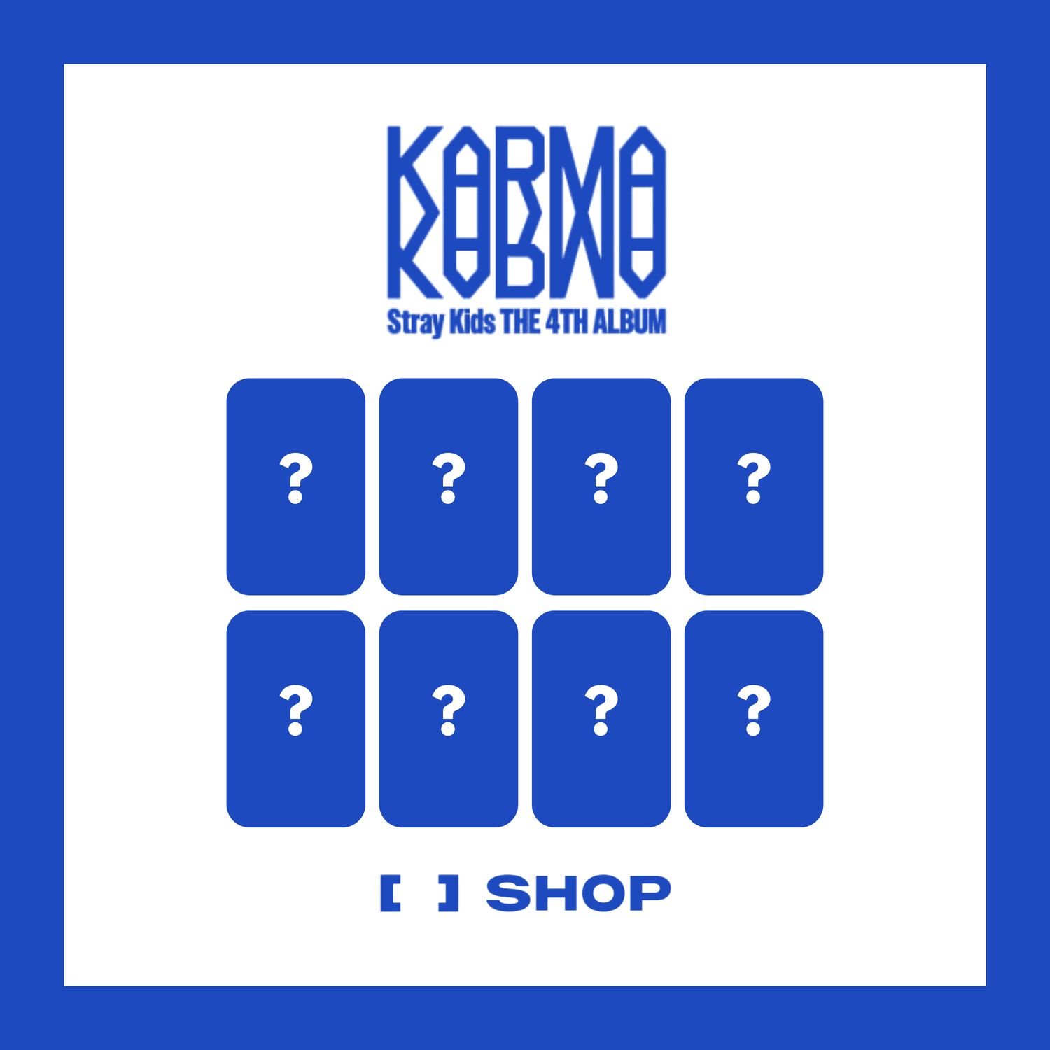 [Preorder] Stray Kids KARMA Fans Shop POB