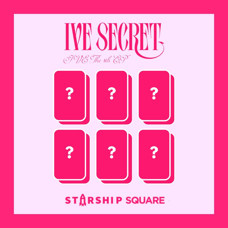 [Preorder] IVE IVE SECRET 2 Starship Square POBs