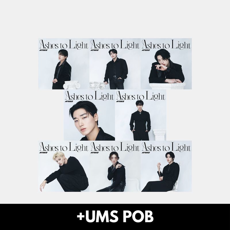 ATEEZ Ashes to Light - Member Select + POB