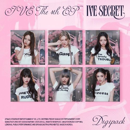IVE IVE SECRET - Random Digipack + mostbiased BENEFIT