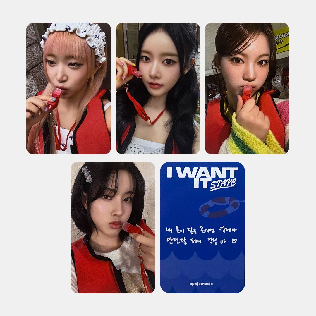 STAYC I WANT IT Apple Music Luckydraw