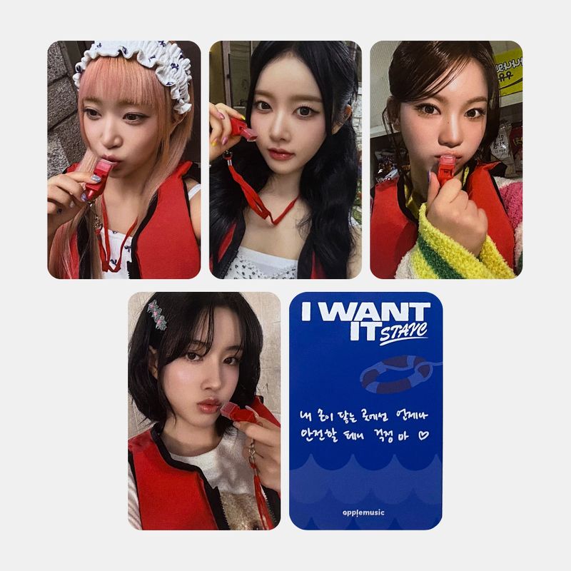 STAYC I WANT IT Apple Music Luckydraw