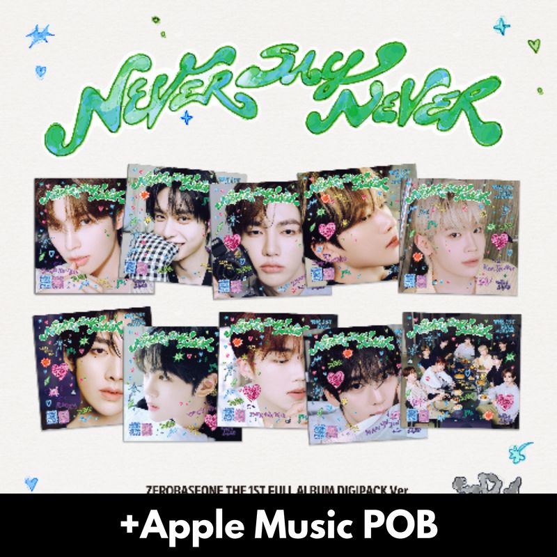ZEROBASEONE NEVER SAY NEVER - Random Digipack + Apple Music POB