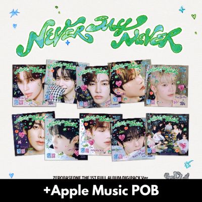 ZEROBASEONE NEVER SAY NEVER - Random Digipack + Apple Music POB