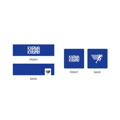 [KARMA POP UP] HEAD BAND &amp; SWEAT BAND SET