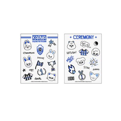 [KARMA POP UP] TATTOO STICKER SET