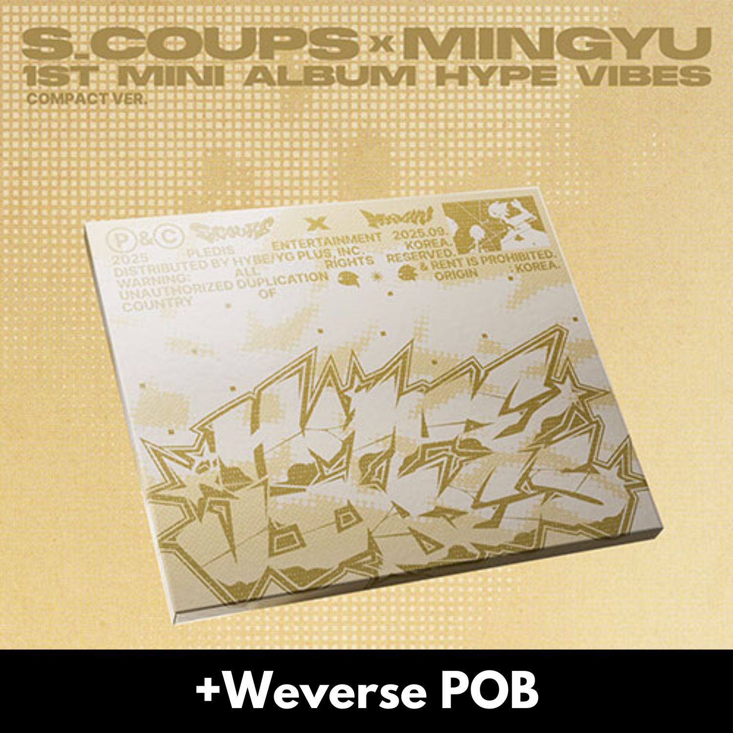 S.COUPS X MINGYU HYPE VIBES - Random Compact + Weverse POB