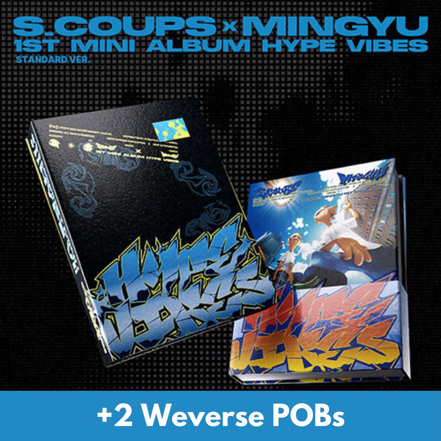 S.COUPS X MINGYU HYPE VIBES - Random ver + Weverse POBs
