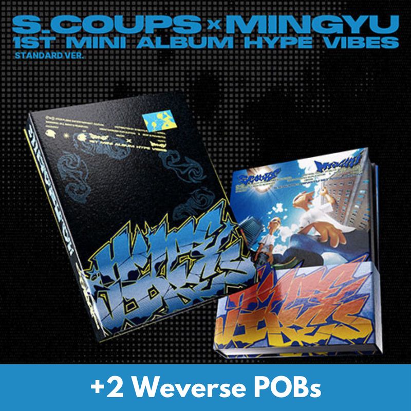 S.COUPS X MINGYU HYPE VIBES - Random ver + Weverse POBs