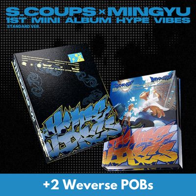 S.COUPS X MINGYU HYPE VIBES - Random ver + Weverse POBs