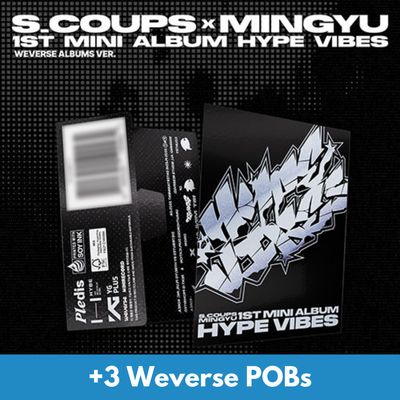 S.COUPS X MINGYU HYPE VIBES - Weverse Album + Weverse POBs