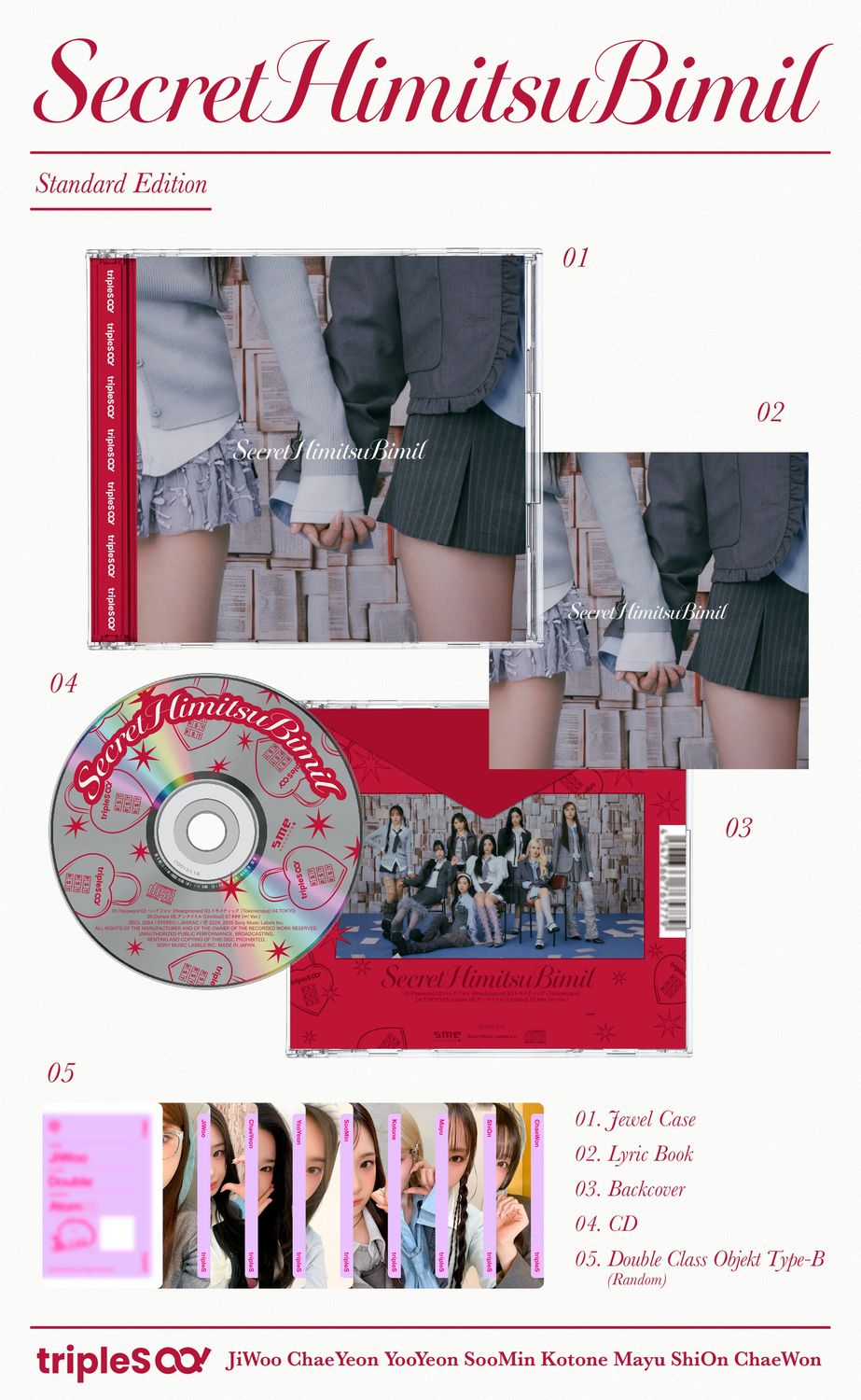 tripleS ∞! SecretHimitsuBimil - Regular