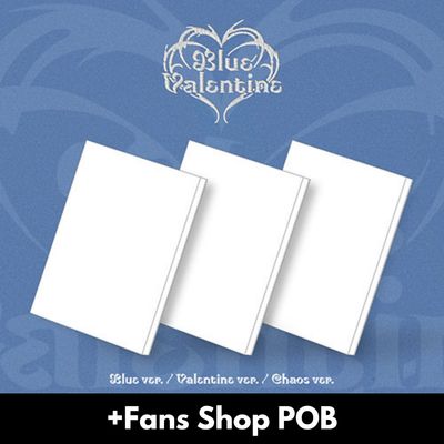 NMIXX Blue Valentine - Random ver + Fans Shop POB
