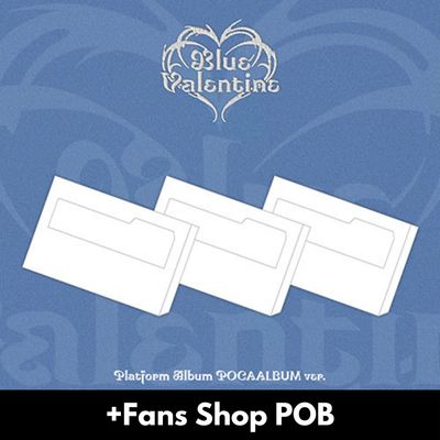 NMIXX Blue Valentine - Random ver + Fans Shop POB