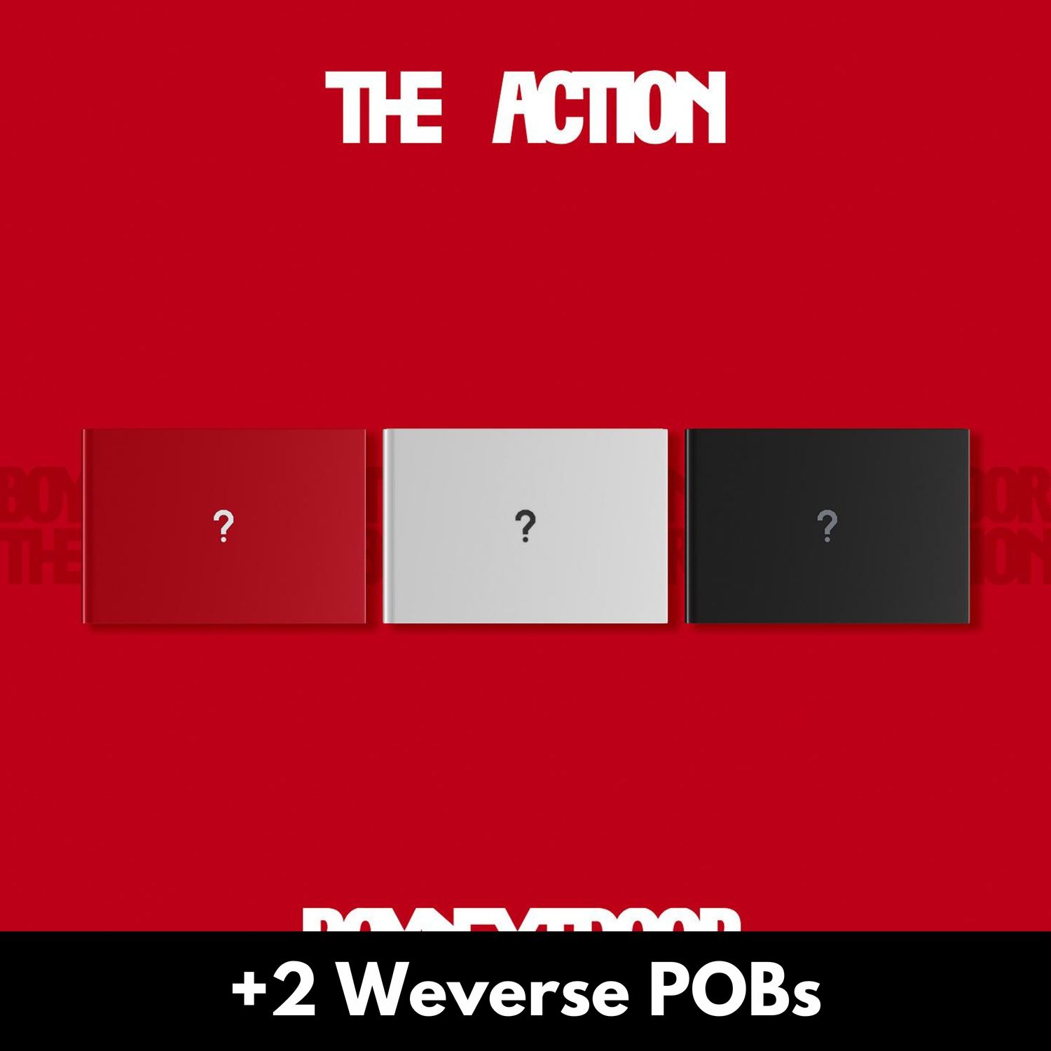 BOYNEXTDOOR The Action - Random ver + Weverse POBs