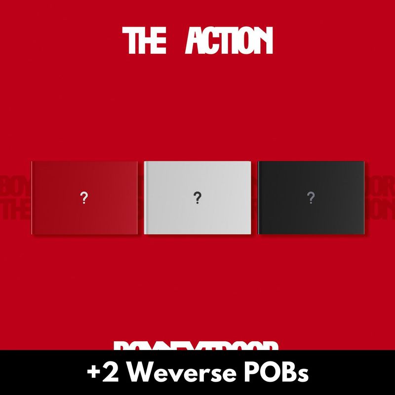 BOYNEXTDOOR The Action - Random ver + Weverse POBs