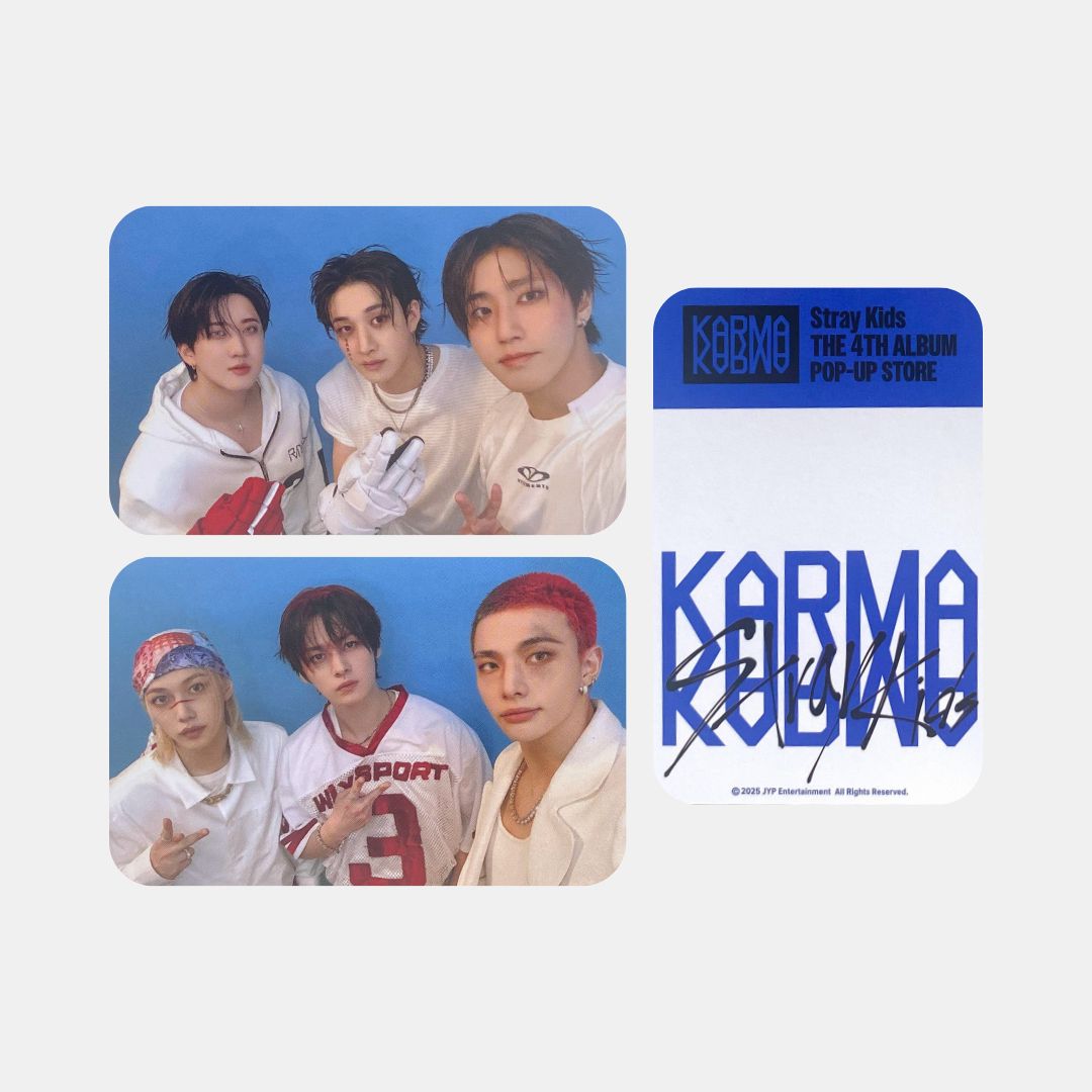 Stray Kids KARMA Soundwave Luckydraw POB Unit