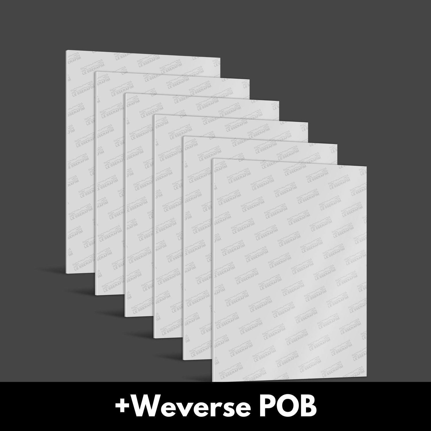 LE SSERAFIM SPAGHETTI - Random Compact + Weverse POB