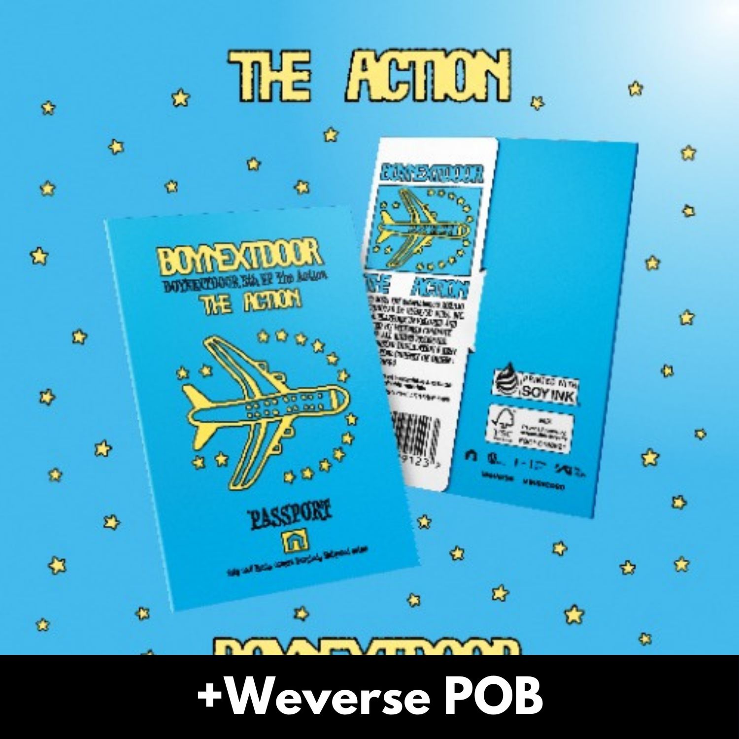 BOYNEXTDOOR The Action - Weverse Album + Weverse POB
