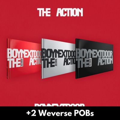 BOYNEXTDOOR The Action - Random ver + Weverse POBs